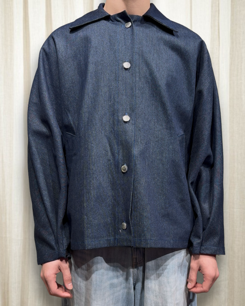 LC-OUTER.05 en denim – Laura Cabanas