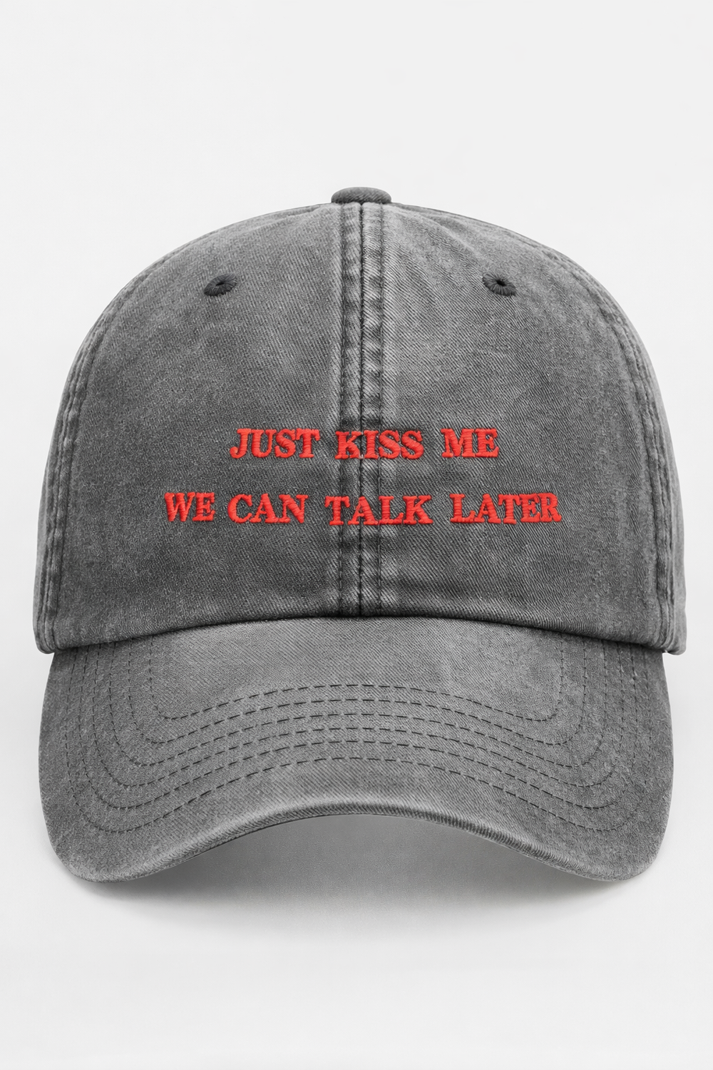 LC-CAP. "Just kiss me we can talk later"