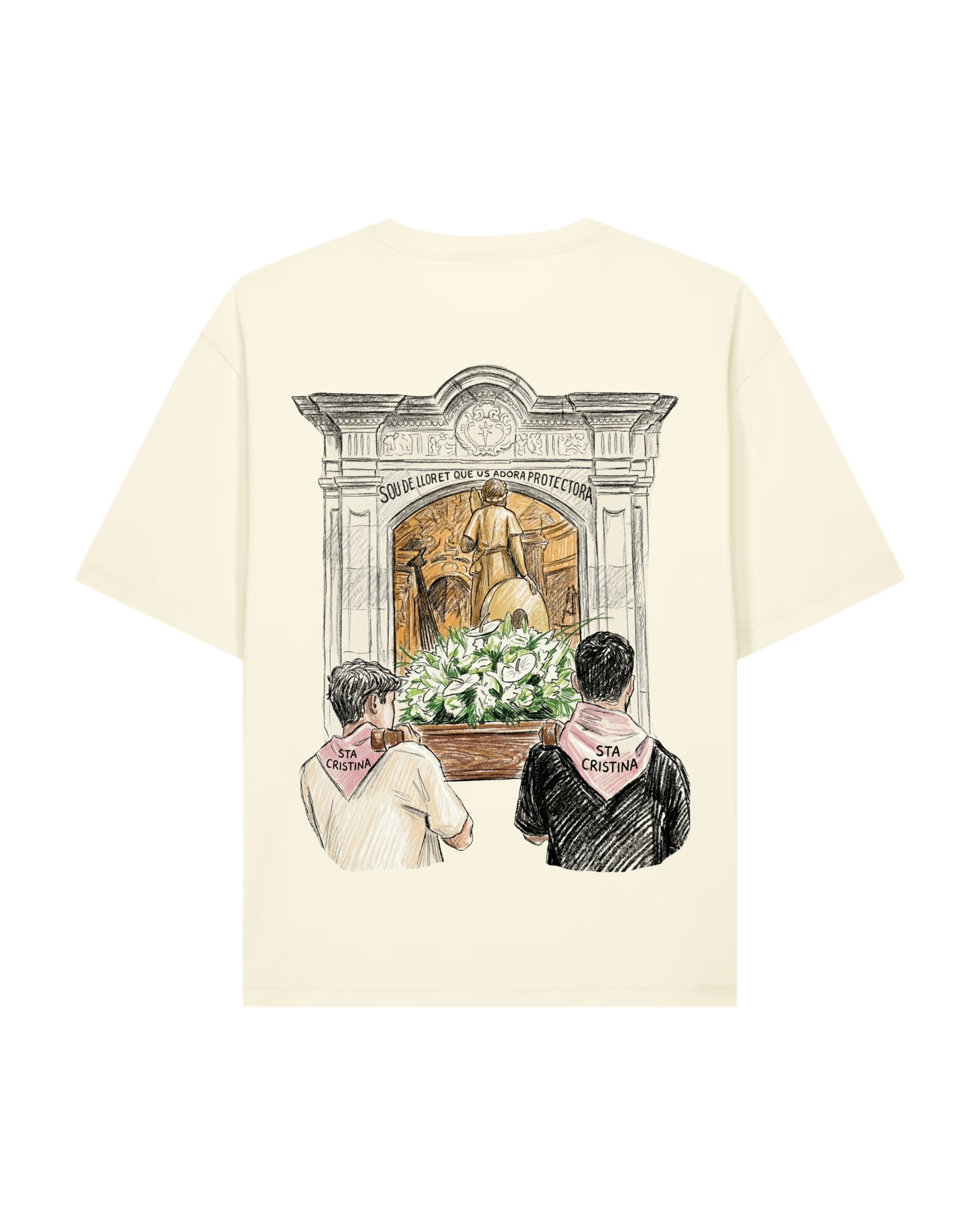 Camiseta Sou de Lloret que us adora protectora – Festa Major Sta. Cristina '26
