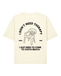 Camiseta ILCB x Laura Cabanas – I Don't Need Therapy, I Just Need To Come To Costa Brava