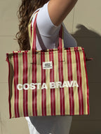 Costa Brava Recycled Nylon Bag -  Gazpacho & Amarillo