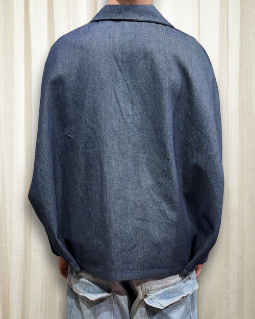LC-OUTER.05 en denim – Laura Cabanas