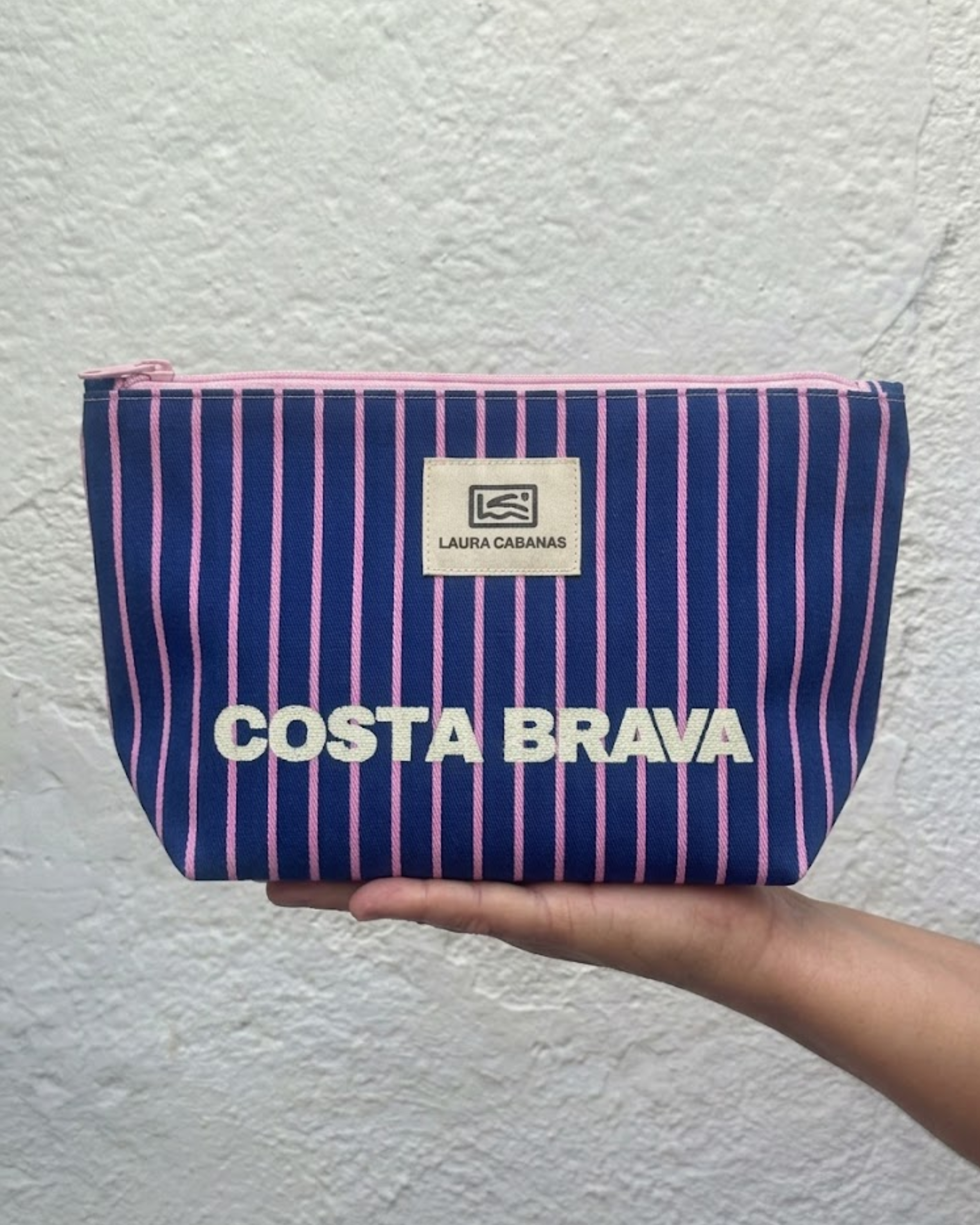 Costa Brava Recycled Nylon Neceser- Ocaso & Rosa