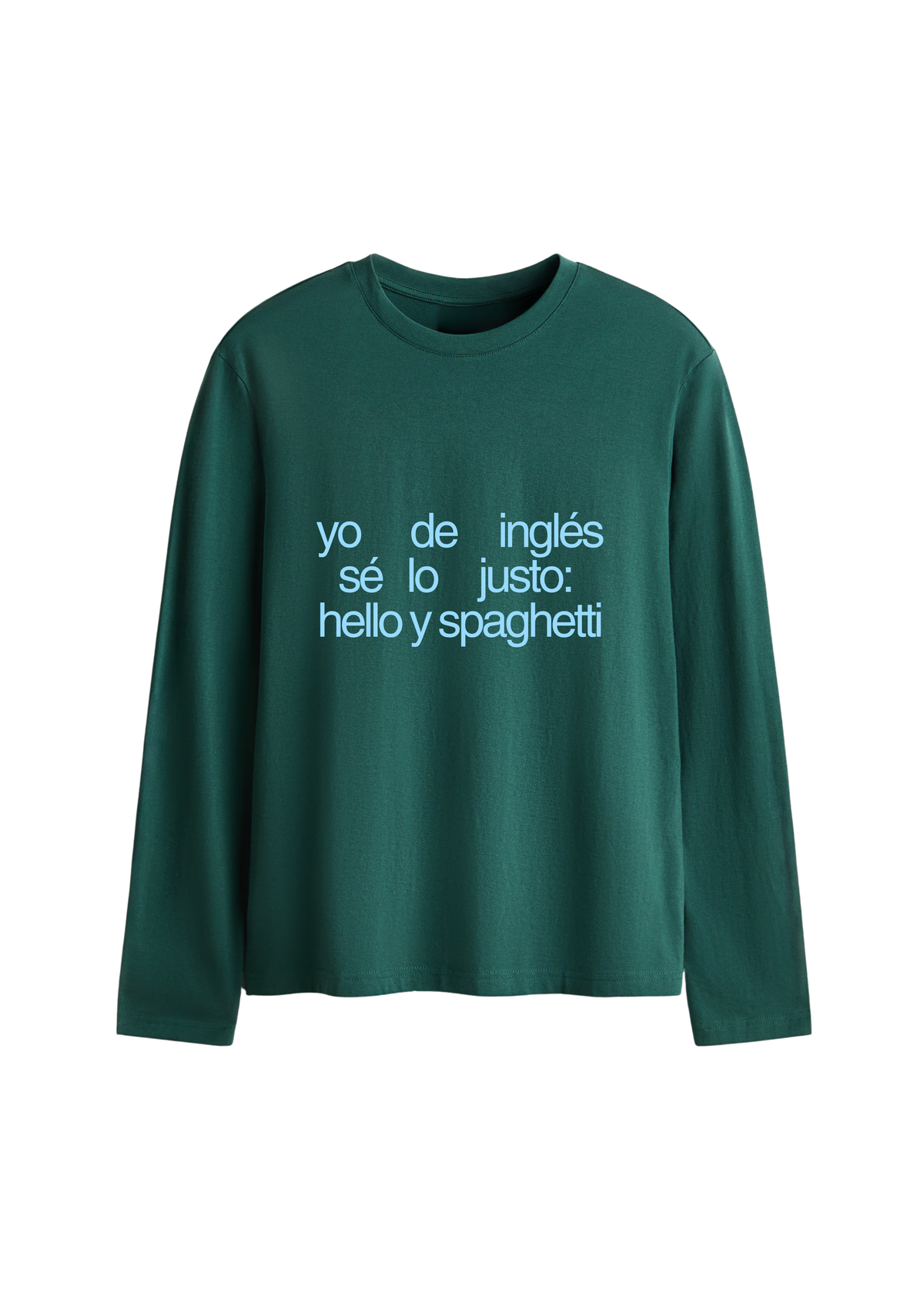 Camiseta manga larga Inglés