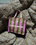 Costa Brava Recycled Nylon Bag - Pistachio & Morado