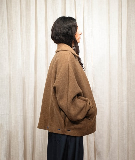 Abrigo TRÄUS - Wool Camel
