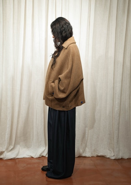 Abrigo TRÄUS - Wool Camel