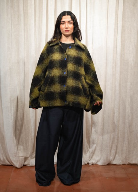 Abrigo TRÄUS - Wool Check
