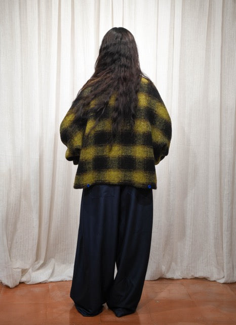 Abrigo TRÄUS - Wool Check