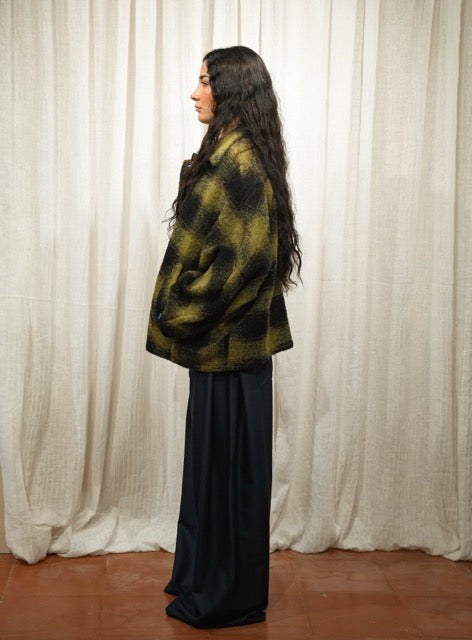 Abrigo TRÄUS - Wool Check