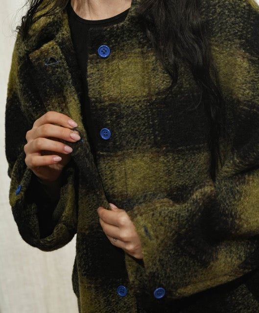 Abrigo TRÄUS - Wool Check