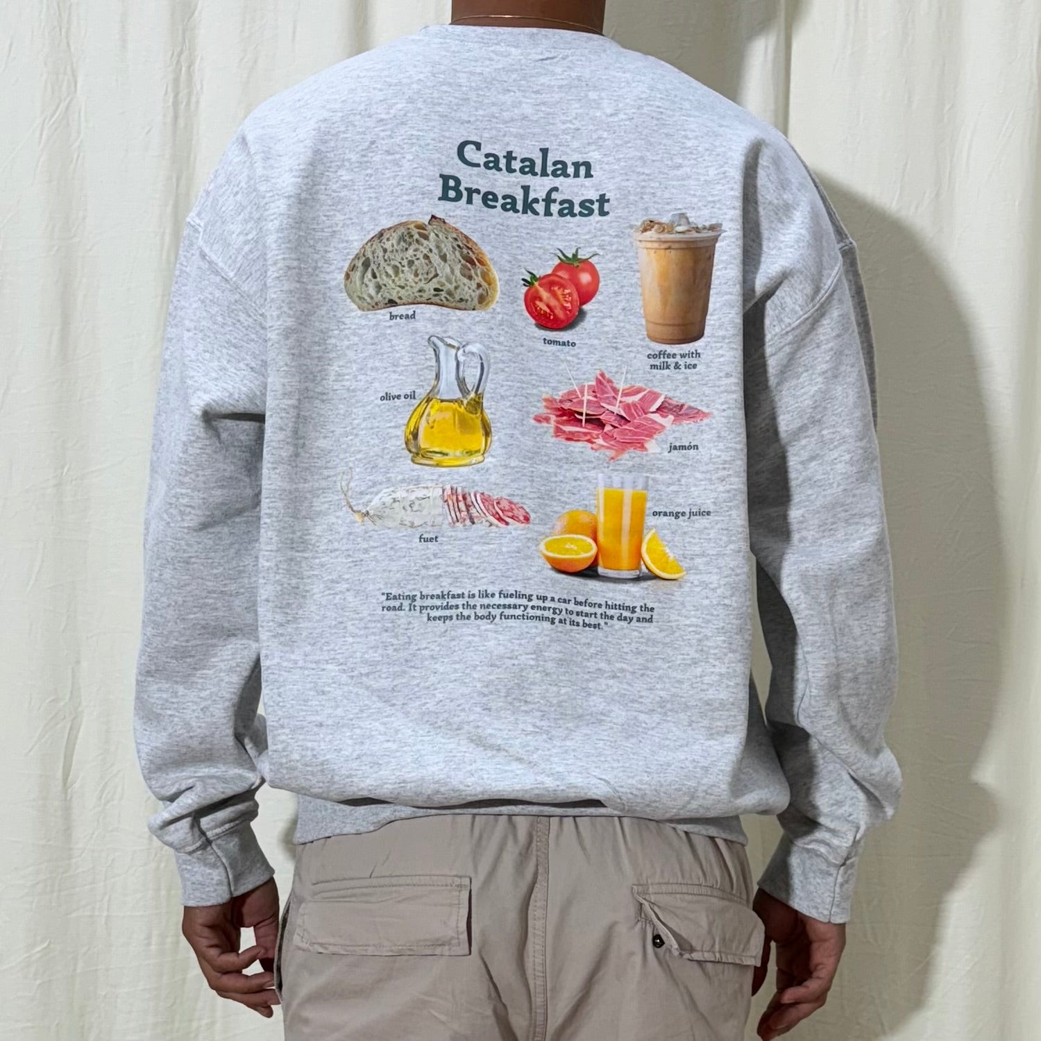 SUDADERA CAT. BREAKFAST