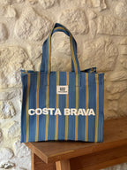 Costa Brava Recycled Nylon Bag -  Cerezas & Azul