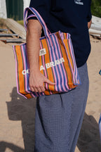 Costa Brava Recycled Nylon Bag - Nectarina & Lila