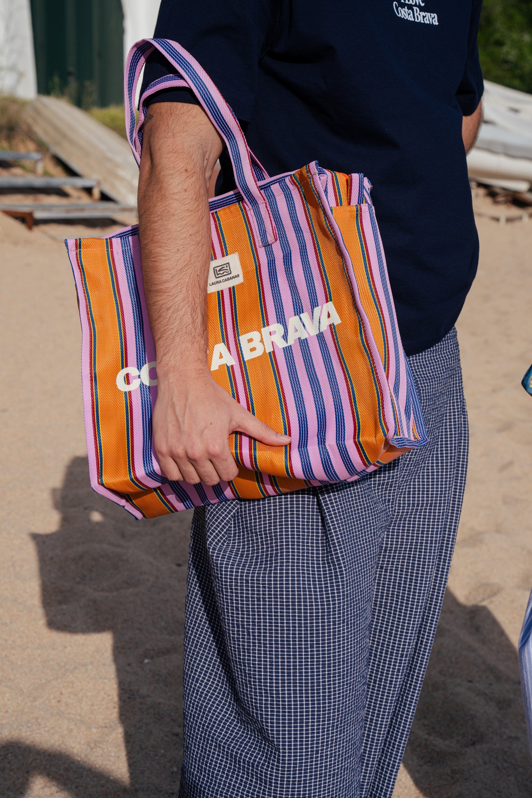 Costa Brava Recycled Nylon Bag - Nectarina & Lila