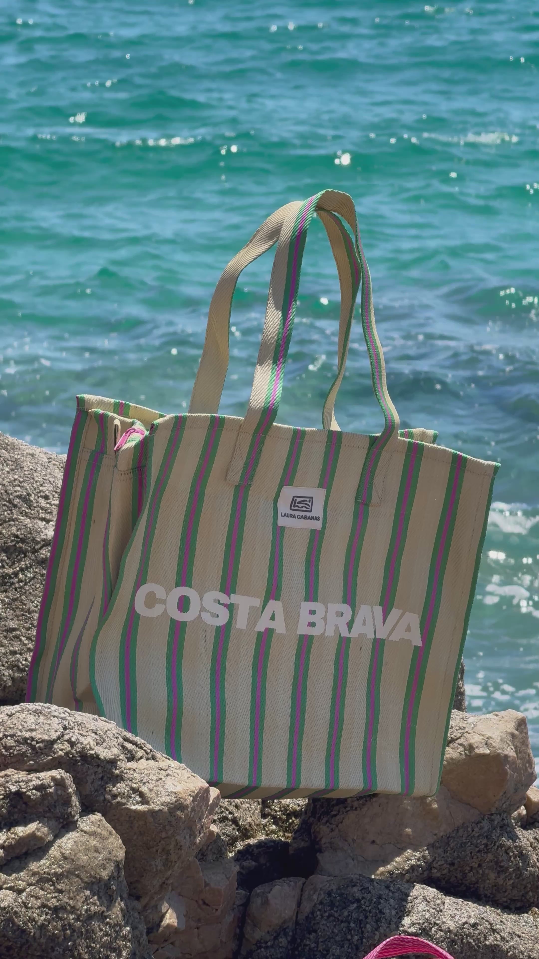 Costa Brava Recycled Nylon Bag - Picnic & Verde