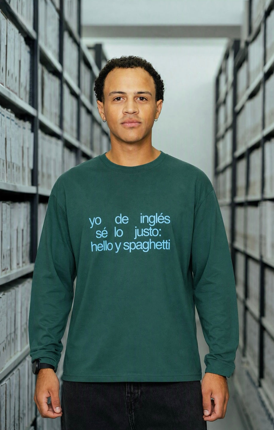 Camiseta manga larga Inglés